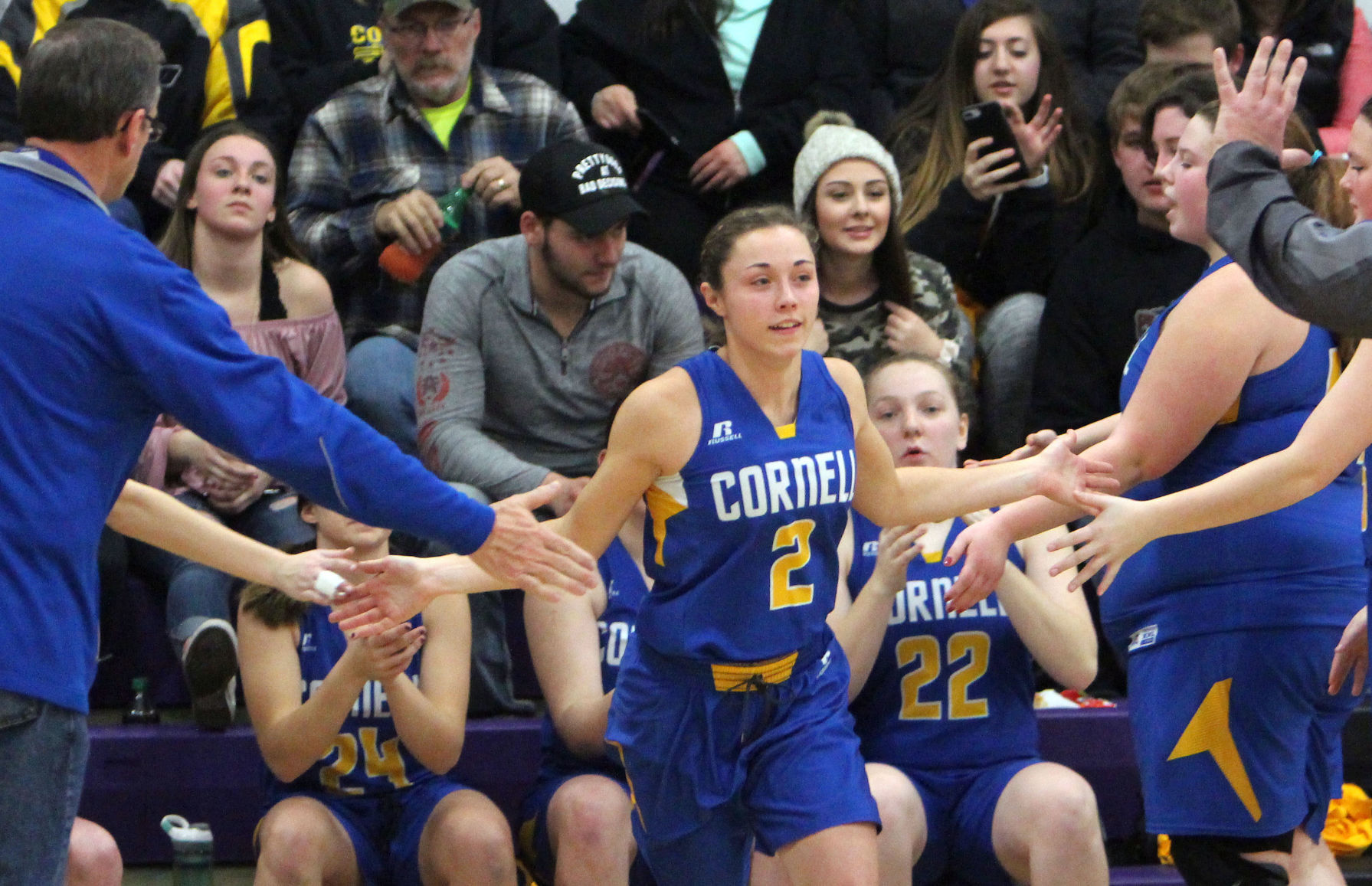 Cornell at Lake Holcombe girls basketball 12-4-18